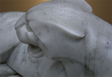 Skulptur "Leopard"